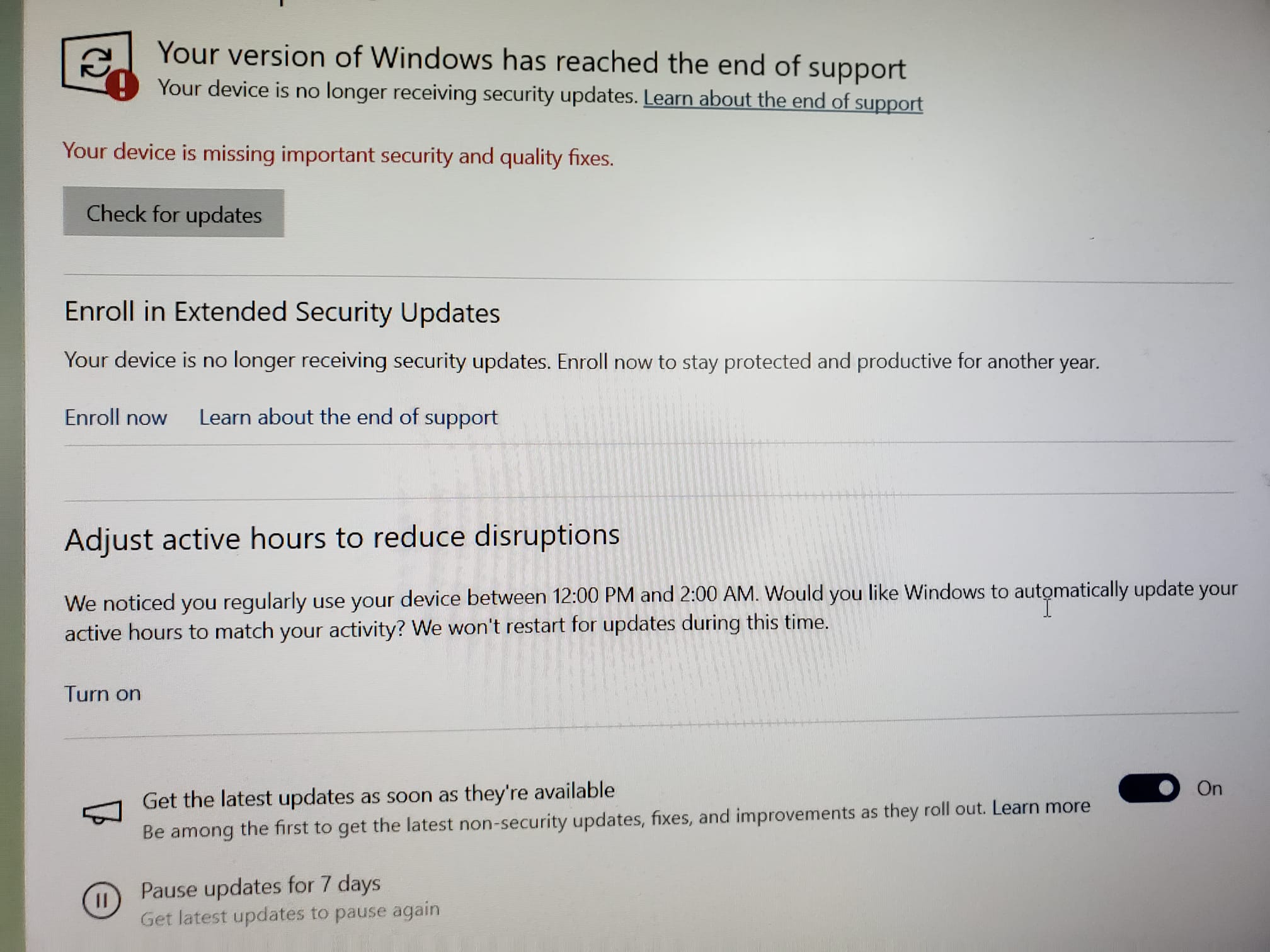 Win 10 Upd